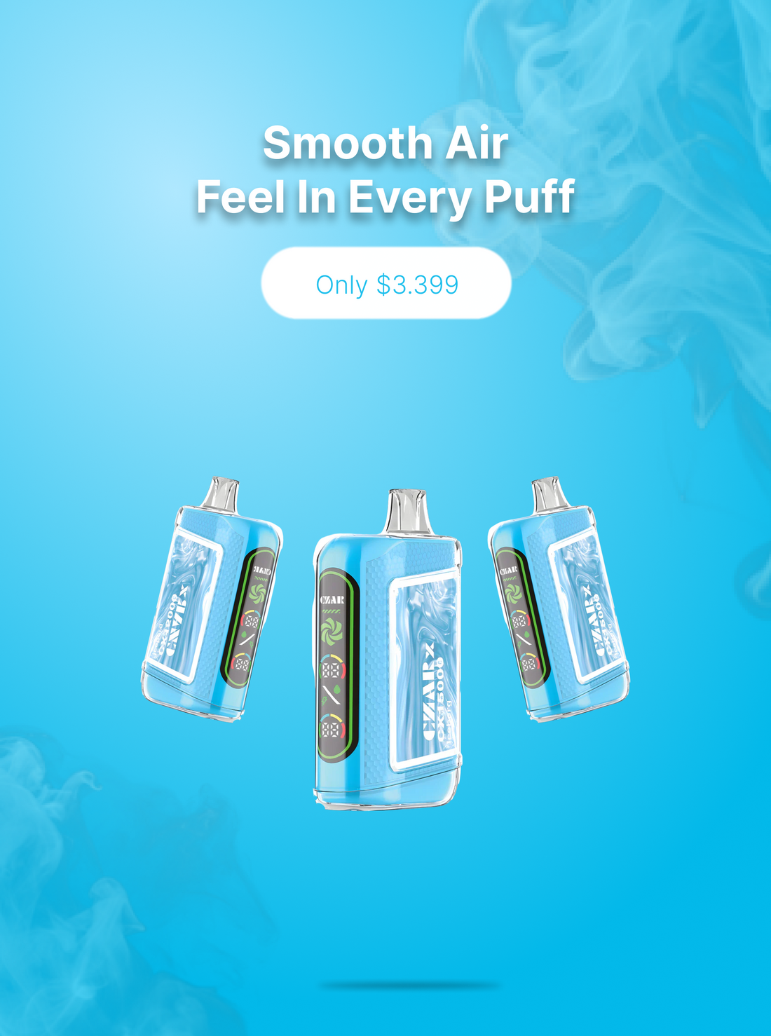 Experience smooth air with every puff; shop for premium vapes at our online store in the UK