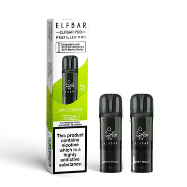 Elf Bar 600 Prefilled Pods 2 Pack 4ml