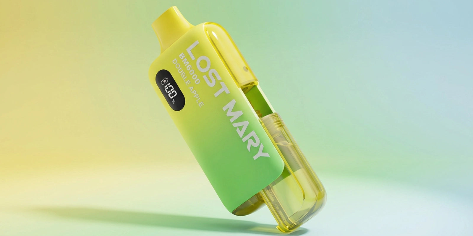 Lost Mary BM6000 prefilled rechargeable vape kit with its refill pod alongside