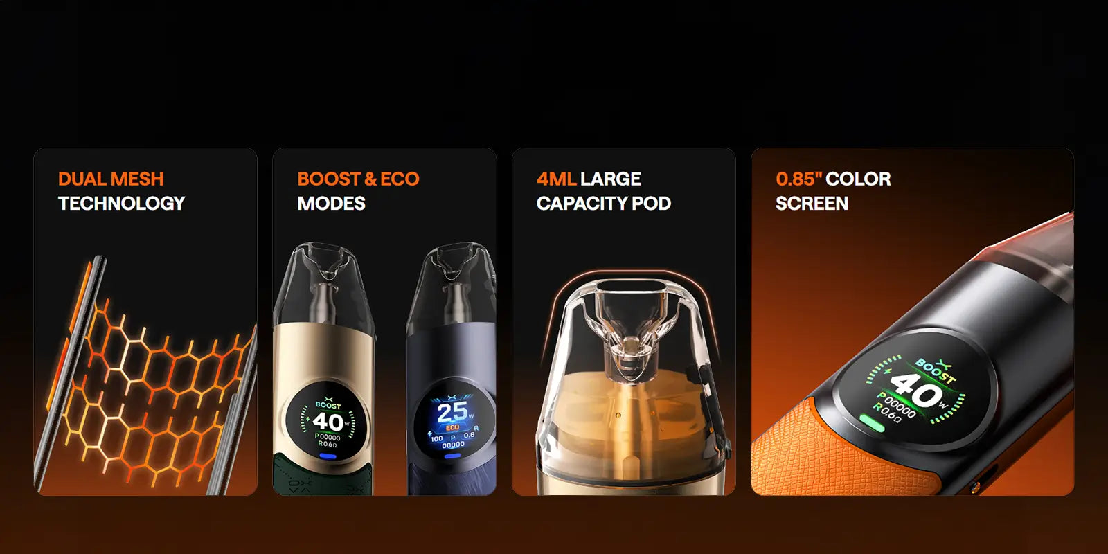Prefilled and refillable pod kits in bulk at VapeCity wholesale