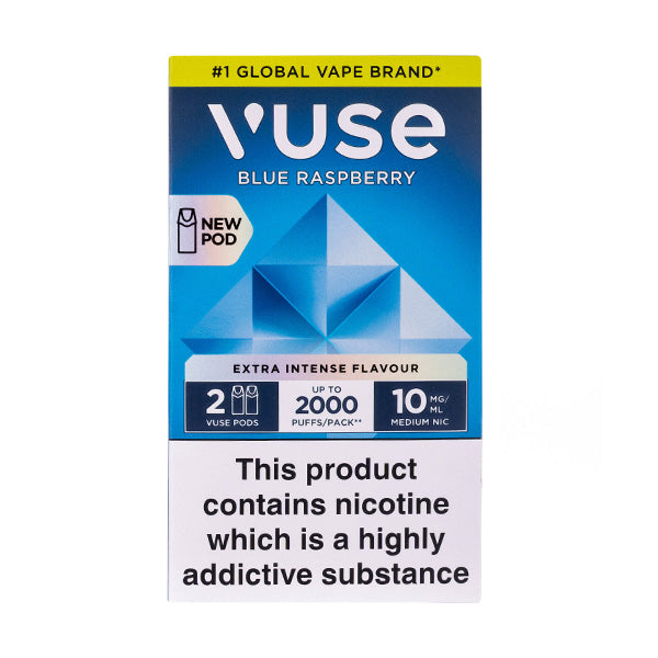 VPro NS Blue Raspberry Vuse Pro Pod Nic Salt Refills