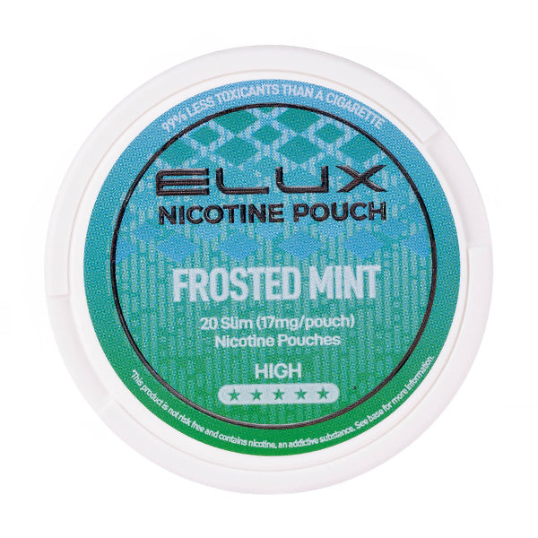 Frosted Mint Nicotine Pouches by Elux