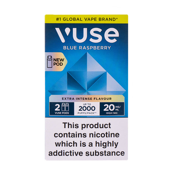 VPro NS Blue Raspberry Vuse Pro Pod Nic Salt Refills