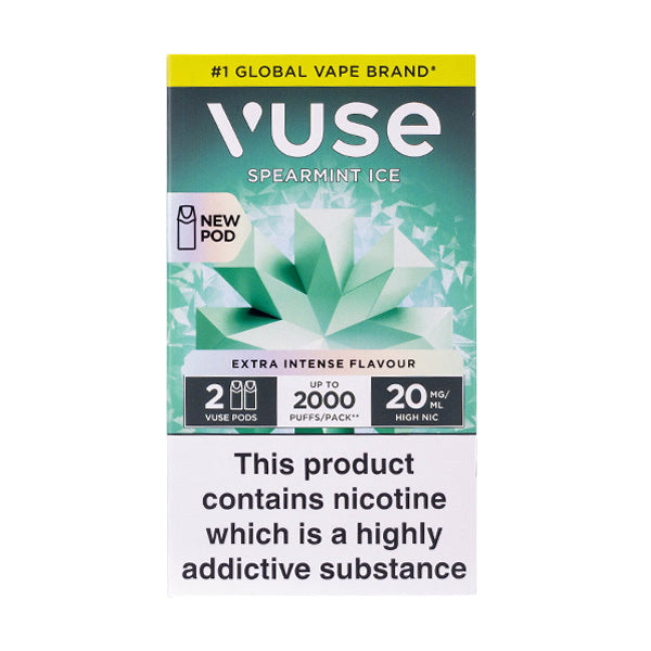 VPro NS Spearmint Ice Vuse Pro Pod Nic Salt Refills