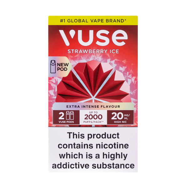 VPro NS Strawberry Ice Vuse Pro Pod Nic Salt Refill