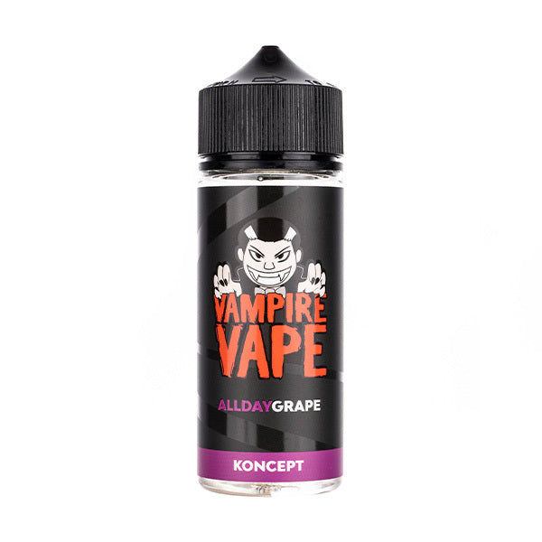 All Day Grape 100ml Shortfill E-Liquid by Vampire Vape