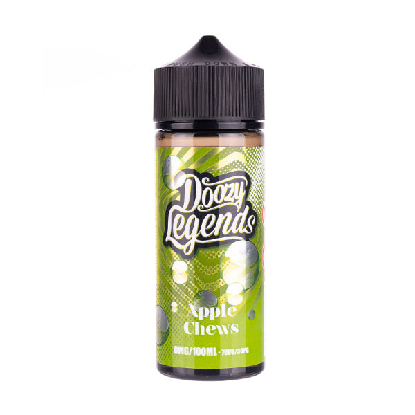 Apple Chews 100ml Shortfill E-Liquid by Doozy Legends