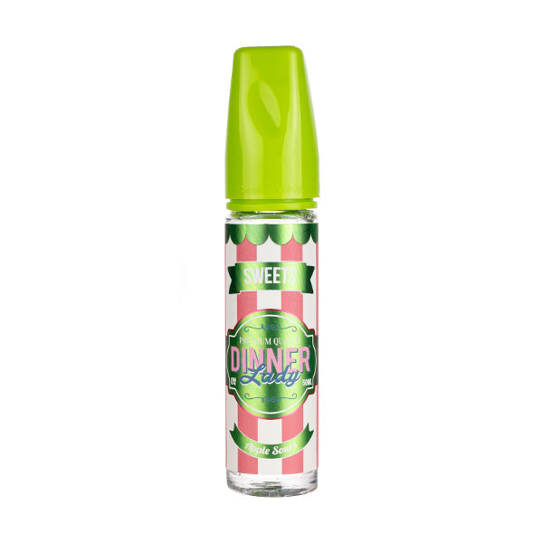 Apple Sours 50ml Shortfill E-Liquid by Dinner Lady