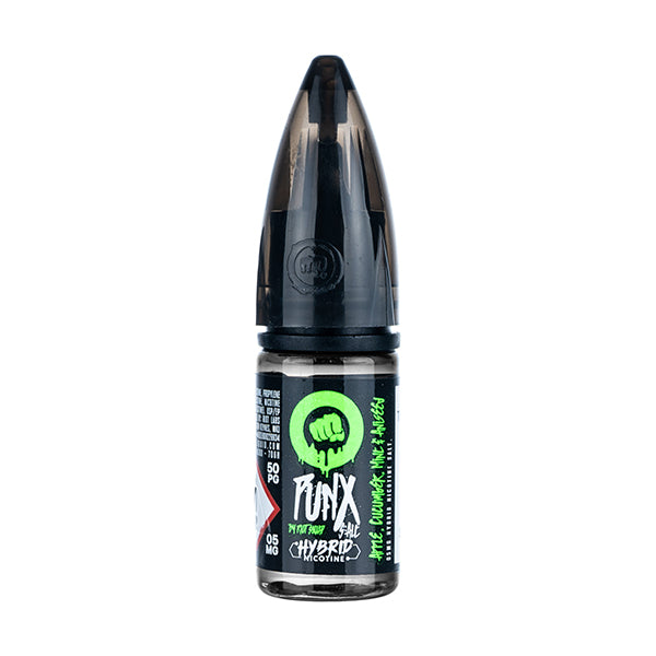 Apple, Cucumber, Mint & Aniseed Hybrid Salt E-Liquid by Riot Squad Punx