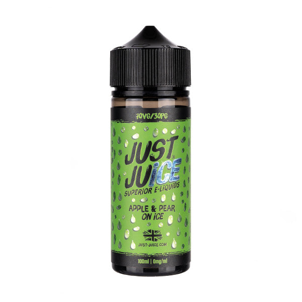 Apple & Pear On Ice 100ml Shortfill E-Liquid by Just Juice