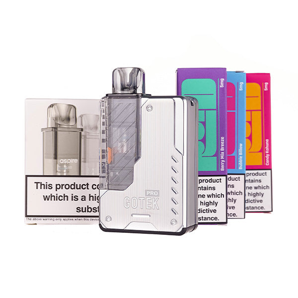 Aspire GoTek Pro Pod Kit Bundle