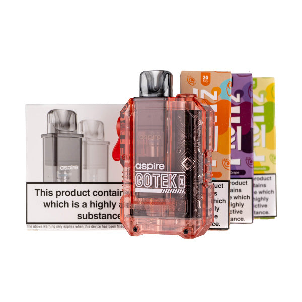 Aspire GoTek X Pod Kit Bundle