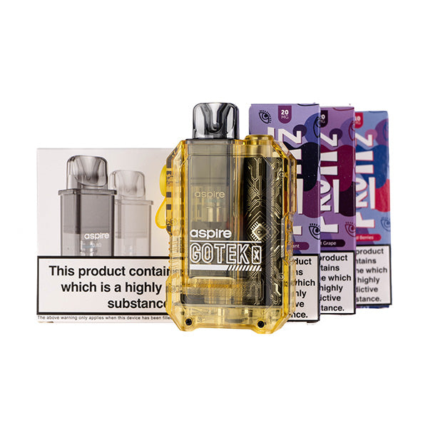 Aspire GoTek X Pod Kit Bundle