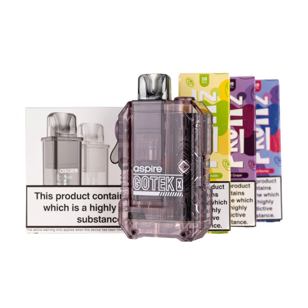 Aspire GoTek X Pod Kit Bundle