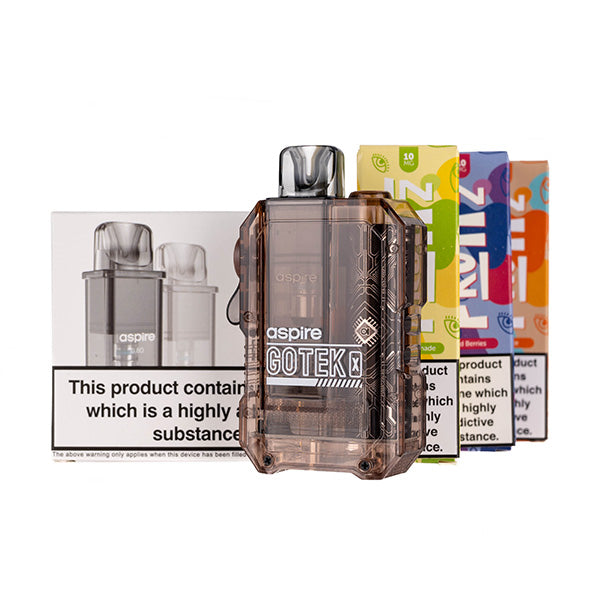 Aspire GoTek X Pod Kit Bundle