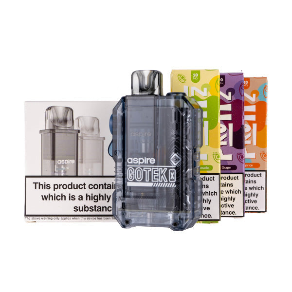 Aspire GoTek X Pod Kit Bundle
