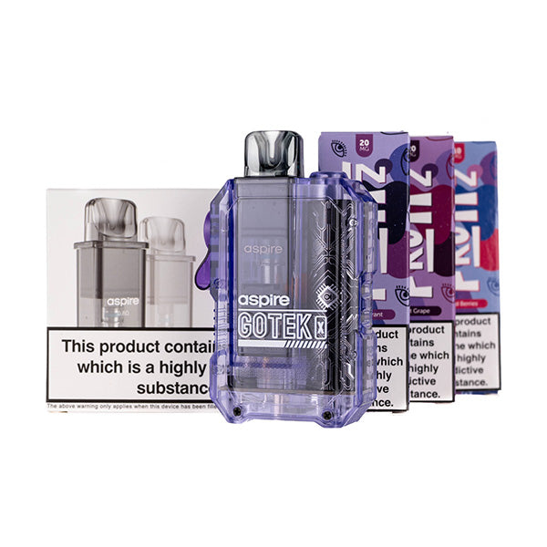Aspire GoTek X Pod Kit Bundle