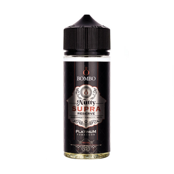 Nutty Supra Reserve 100ml Shortfill E-Liquid by Bombo