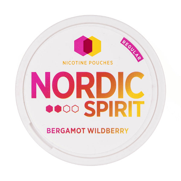 Bergamot Wildberry Standard Nicotine Pouches by Nordic Spirit