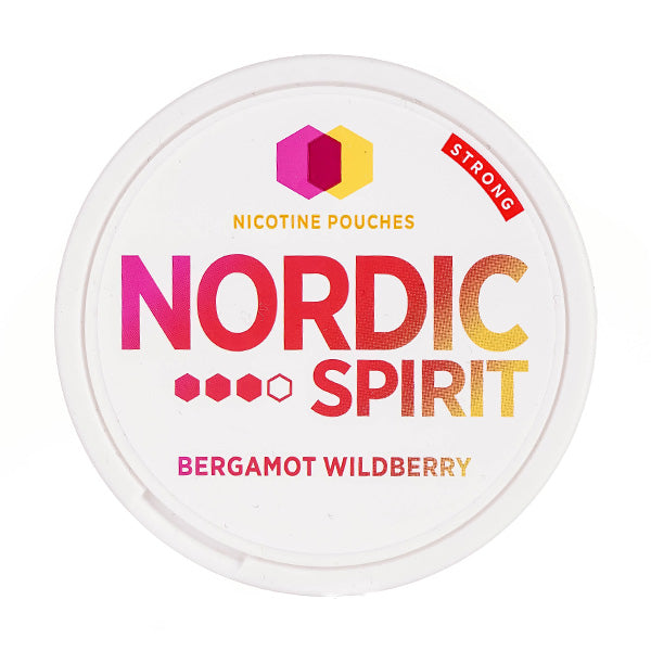 Bergamot Wildberry Standard Nicotine Pouches by Nordic Spirit
