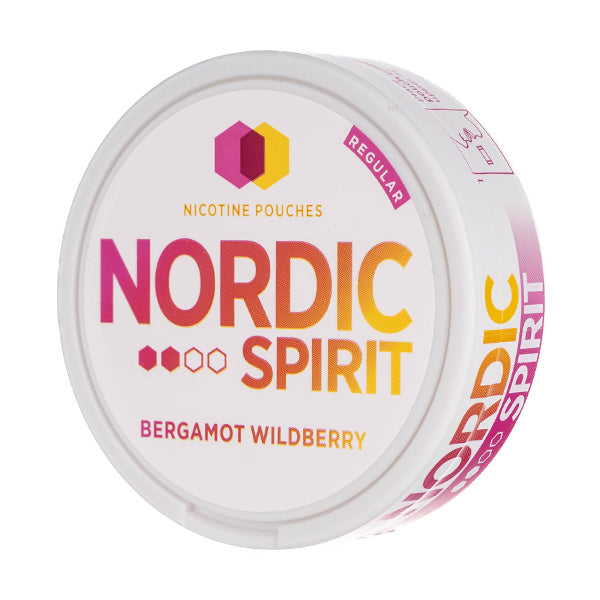 Bergamot Wildberry Standard Nicotine Pouches by Nordic Spirit