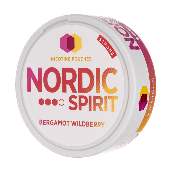 Bergamot Wildberry Standard Nicotine Pouches by Nordic Spirit