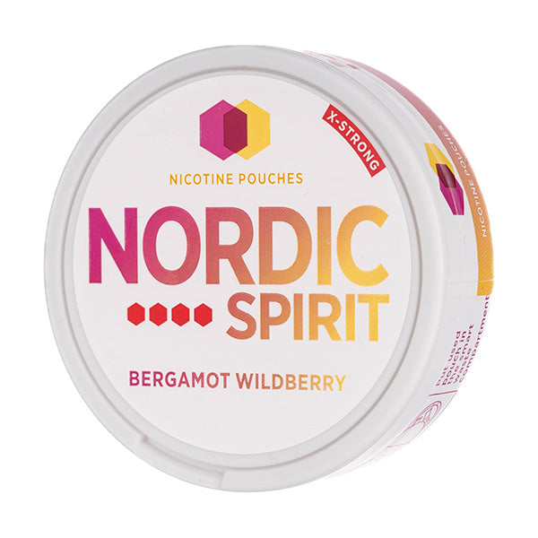 Bergamot Wildberry Standard Nicotine Pouches by Nordic Spirit