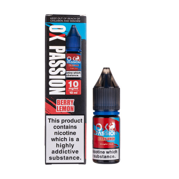 Berry Lemon Nic Salt E-Liquid by Oxva Ox Passion
