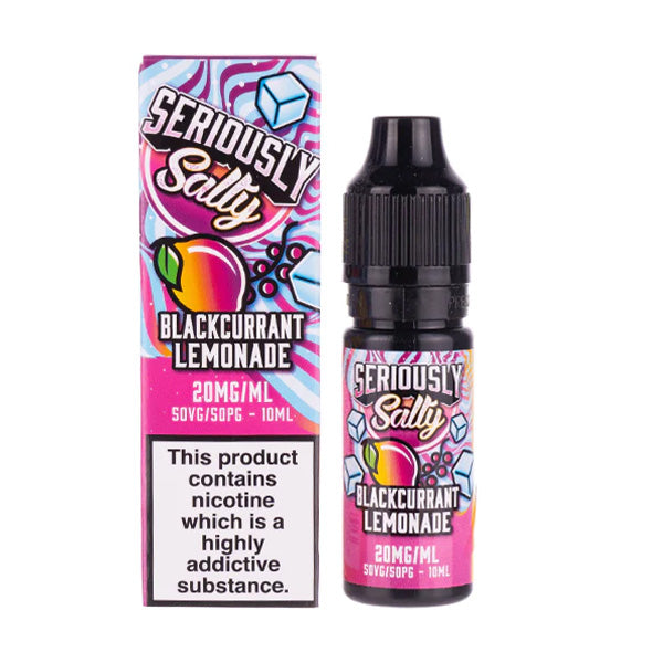 Blackcurrant Lemonade Nic Salt E-Liquid by Seriously Salty