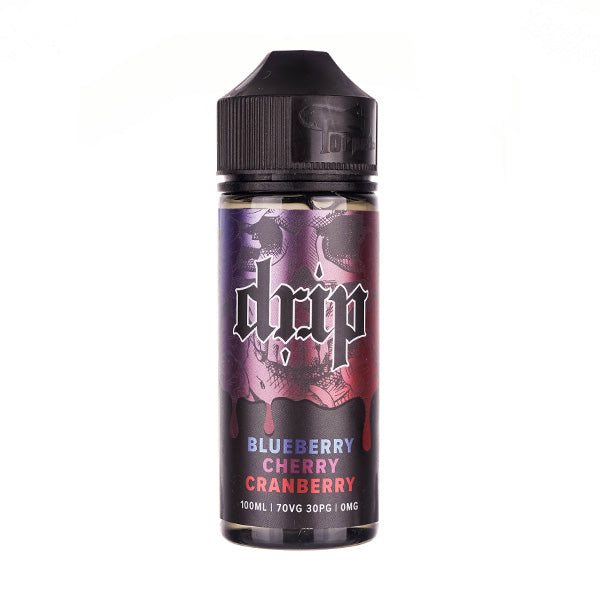 Blueberry Cherry Cranberry 100ml Shortfill E-Liquid by Drip