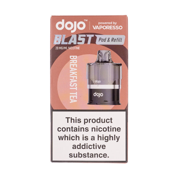 Breakfast Tea Dojo Blast 6000 Prefilled Pod + Refill by Vaporesso