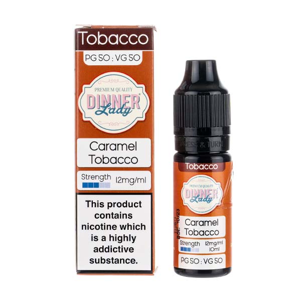 Caramel Tobacco 50/50 E-Liquid by Dinner Lady