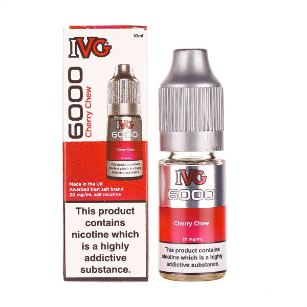 Cherry Chew Nic Salt E-Liquid by IVG 6000