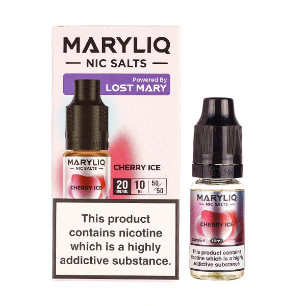 Cherry Ice Nic Salt E-Liquid by Lost Mary Maryliq