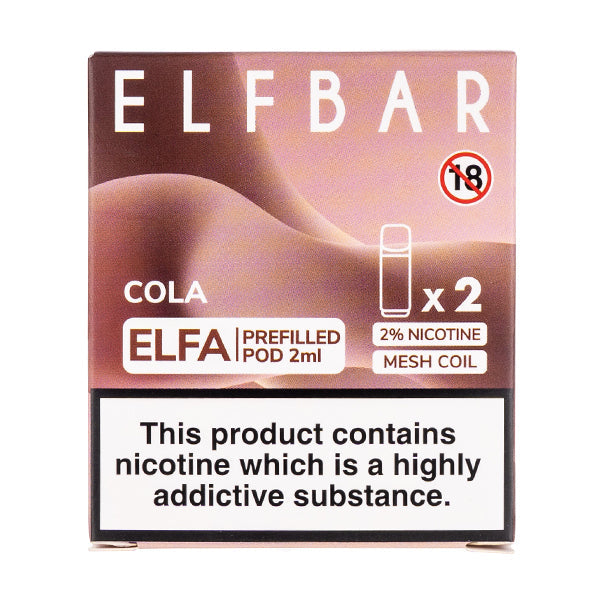 Cola Elfa Prefilled Pods by Elf Bar