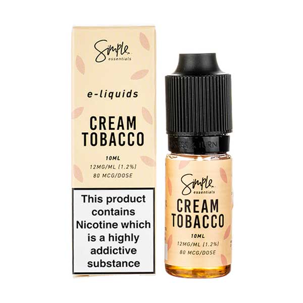 Cream Tobacco E-Liquid by Simple Essentials Vape City Cream Tobacco E-Liquid by Simple Essentials Vape City
