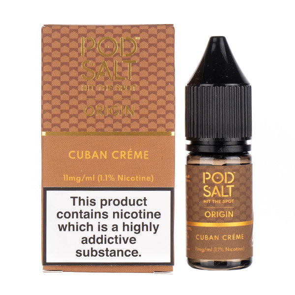 Cuban Cr�me Nic Salt by Pod Salt Origin