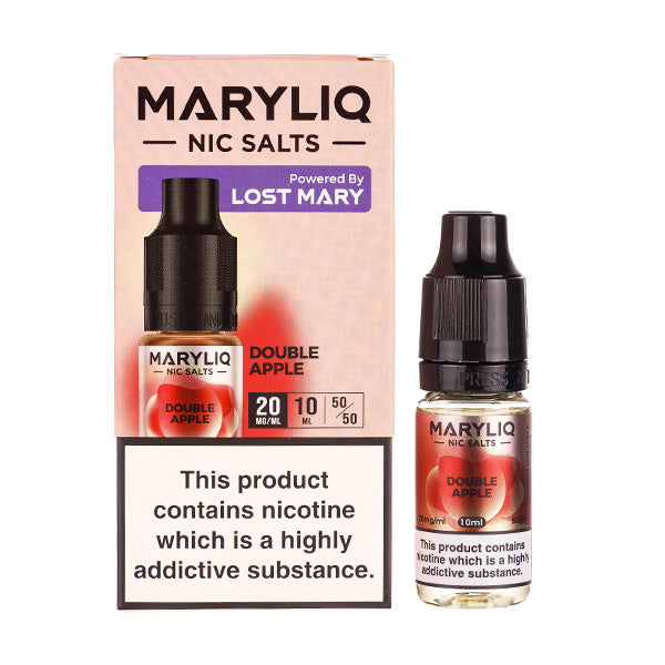 Double Apple Nic Salt E-Liquid by Lost Mary Maryliq