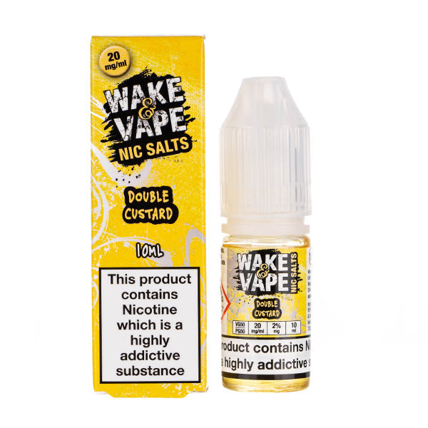 Double Custard Nic Salt E-Liquid by Wake & Vape