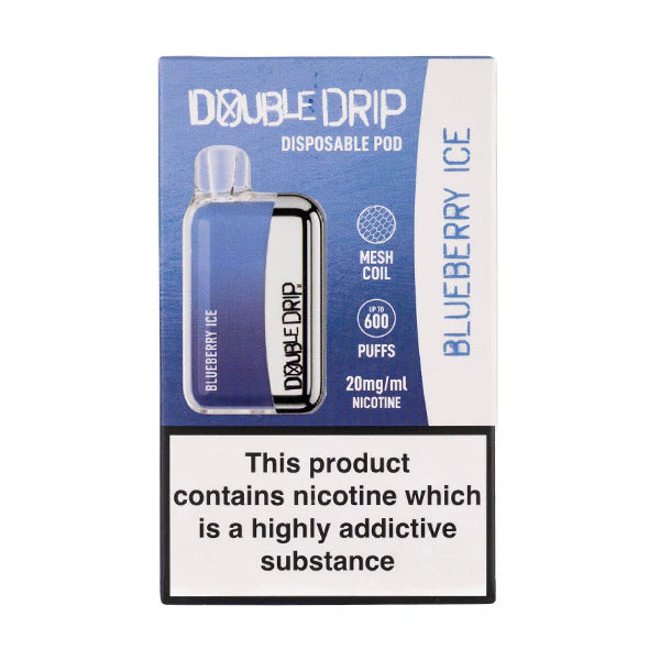 Double Drip Disposable Vape - Blueberry Ice