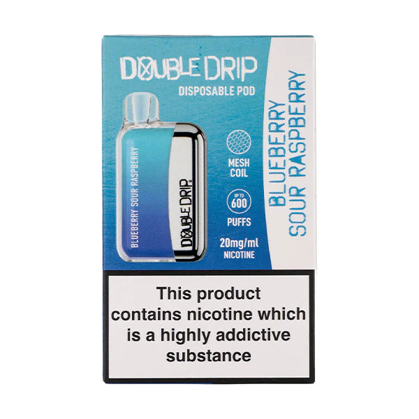 Double Drip Disposable Vape - Blueberry Sour Raspberry