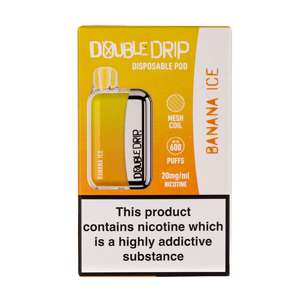 Double Drip Disposable Vape - Banana Ice