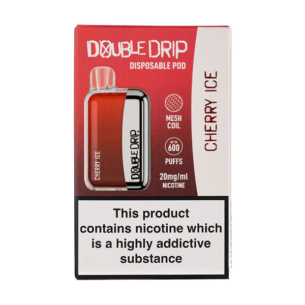 Double Drip Disposable Vape - Cherry Ice
