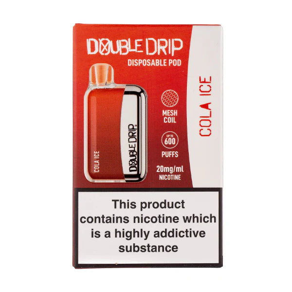 Double Drip Disposable Vape - Cola Ice
