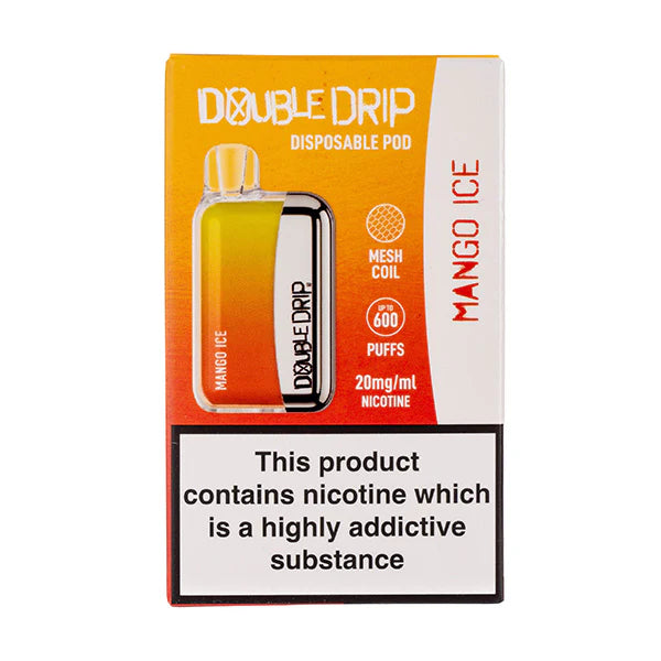 Double Drip Disposable Vape - Mango Ice