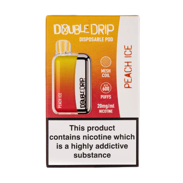 Double Drip Disposable Vape - Peach Ice