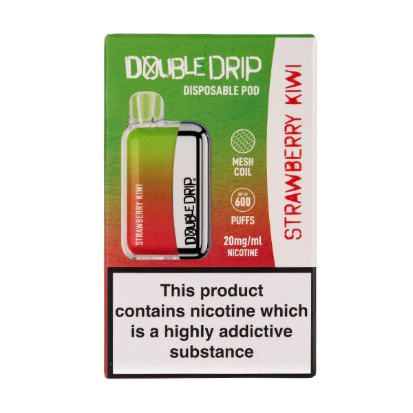 Double Drip Disposable Vape - Strawberry Kiwi