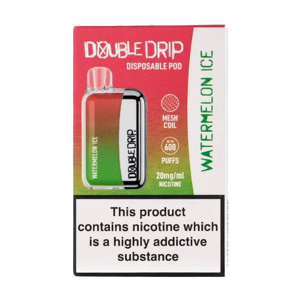 Double Drip Disposable Vape - Watermelon Ice