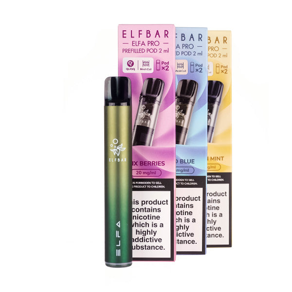 Elf Bar ELFA Pro Pod Kit Bundle