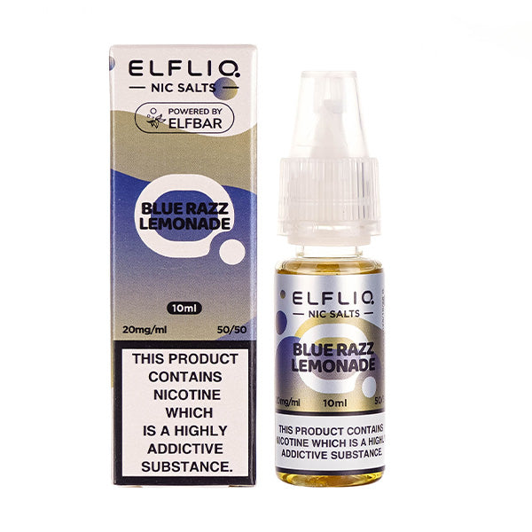 Blue Razz Lemonade Nic Salt E-Liquid by Elf Bar ELFLIQ